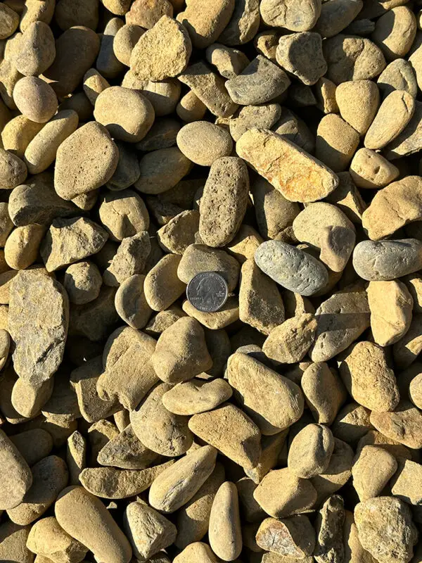 1-1/2" gravel