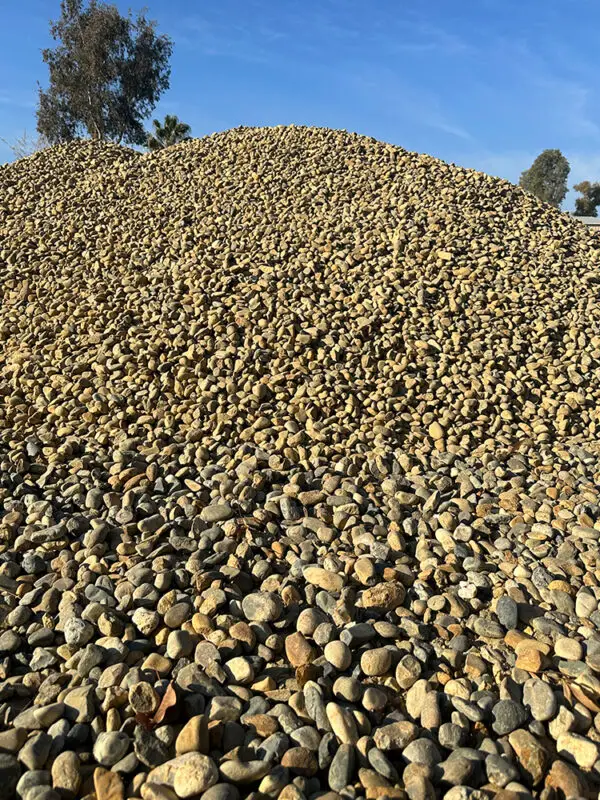 1-1/2" gravel